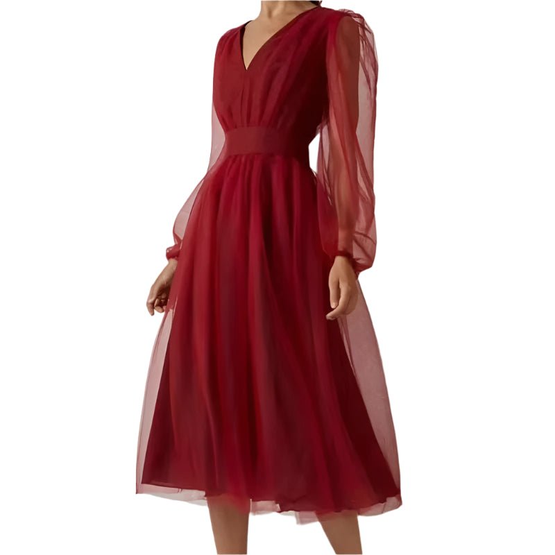 Années 50 Robe De Soirée Rétro Ballerine - Ma Penderie Vintage