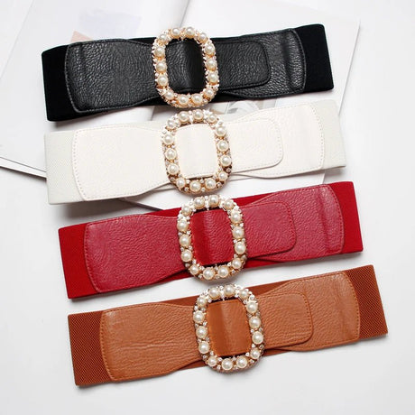 Années 60 Ceinture Glamour Boucle Perles Rétro - Ma Penderie Vintage