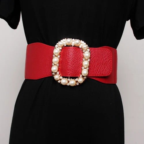 Années 60 Ceinture Glamour Boucle Perles Rétro - Ma Penderie Vintage