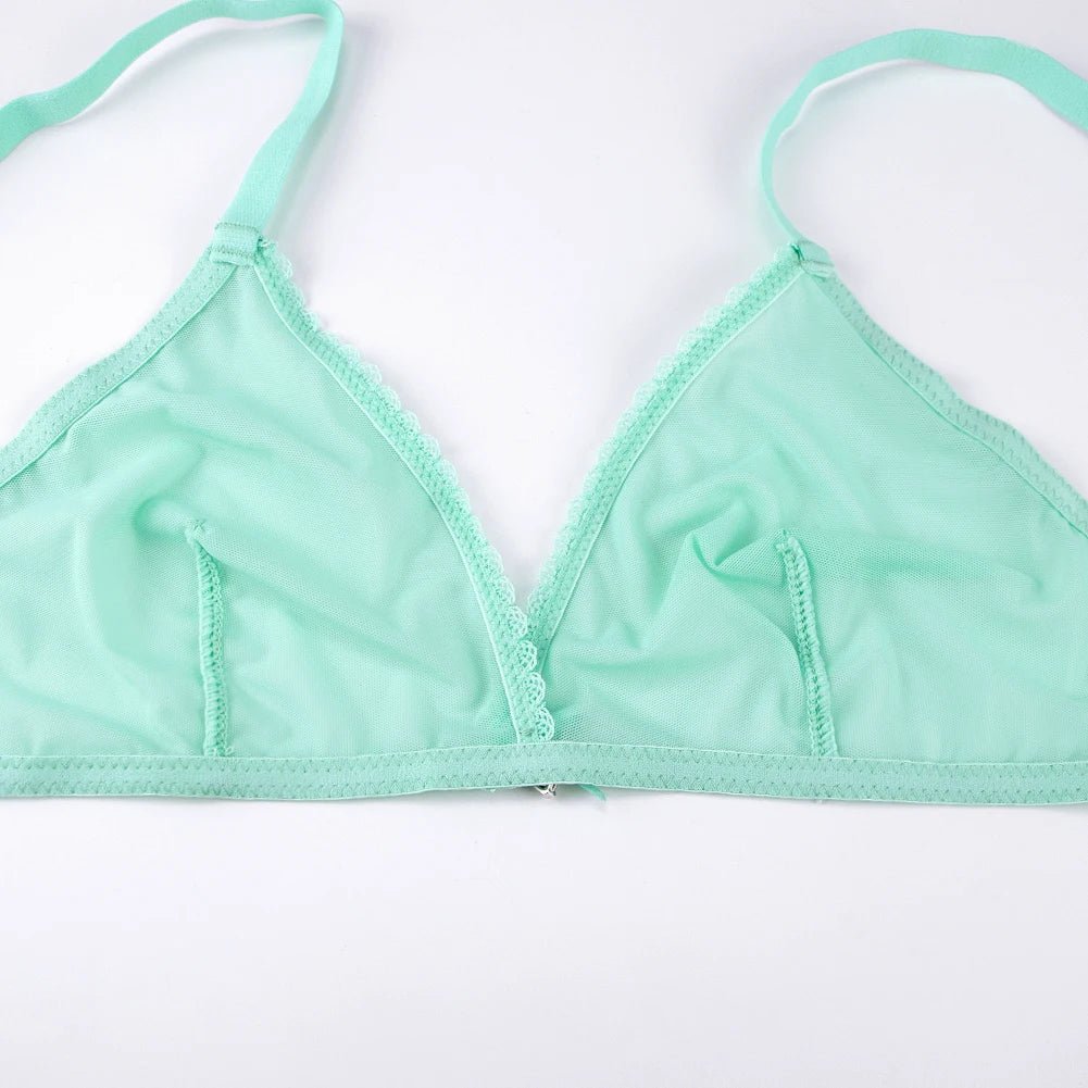 Années 70 Ensemble Soutien - Gorge et Jarretière Rétro - Ma Penderie Vintage