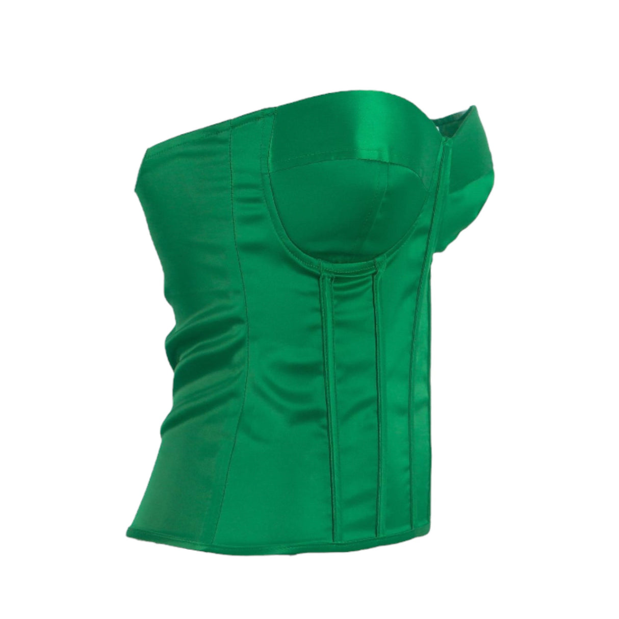 Années 80 Bustier De Soirée Satin Pin Up - Ma Penderie Vintage