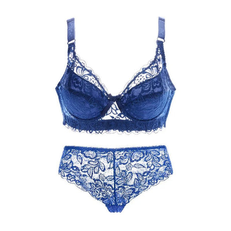 Années 70 Ensemble Lingerie Dentelle Florale Rétro - Ma Penderie Vintage
