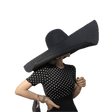 Années 70 Grand Chapeau de Paille Bohème - Ma Penderie Vintage