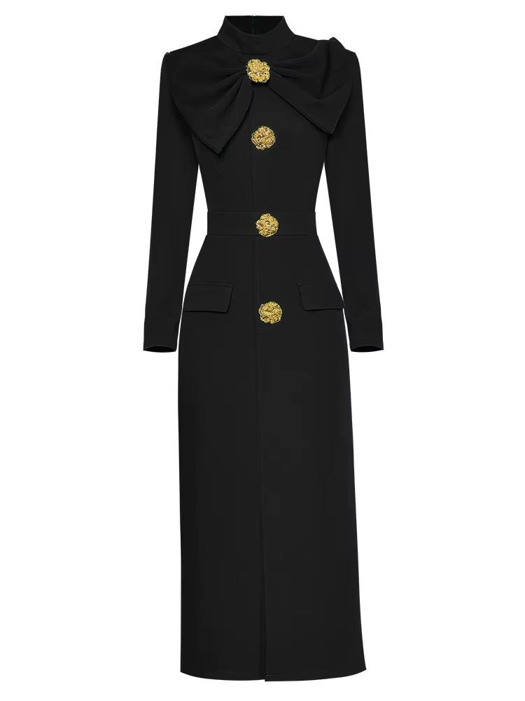 Années 80 Robe Manteau Midi La Parisienne - Ma Penderie Vintage