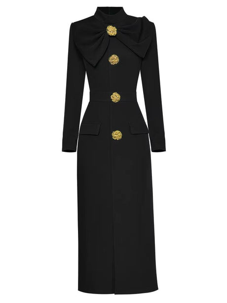 Années 80 Robe Manteau Midi La Parisienne - Ma Penderie Vintage
