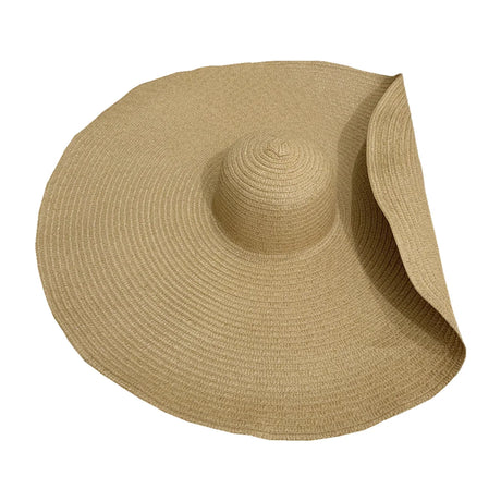 Années 70 Grand Chapeau de Paille Bohème - Ma Penderie Vintage