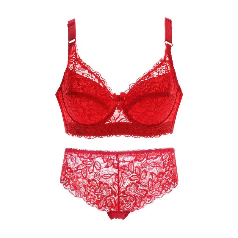 Années 70 Ensemble Lingerie Dentelle Florale Rétro - Ma Penderie Vintage