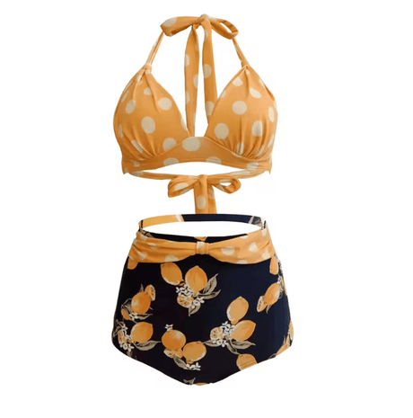 Années 60 Maillot de Bain Rétro Lolita - Ma Penderie Vintage