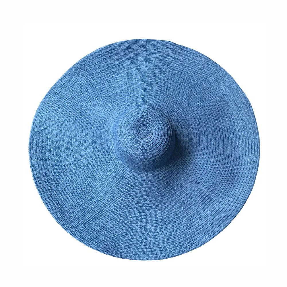 Années 70 Grand Chapeau de Paille Bohème - Ma Penderie Vintage