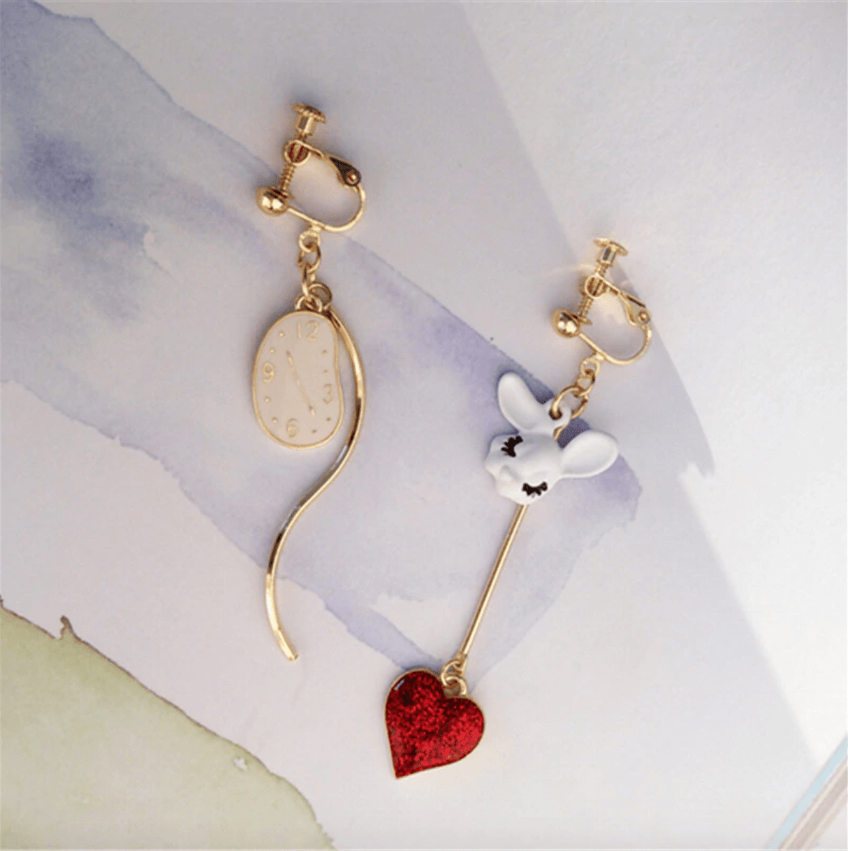 Années 50 Boucles d'oreilles Rétro Alice - Ma Penderie Vintage