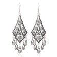 Années 20 Boucles d'Oreilles Pendantes Art Nouveau - Ma Penderie Vintage