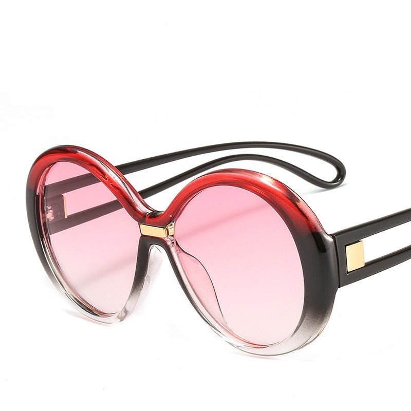 Années 70 Lunettes de Soleil Arrondies Verres Fumés - Ma Penderie Vintage