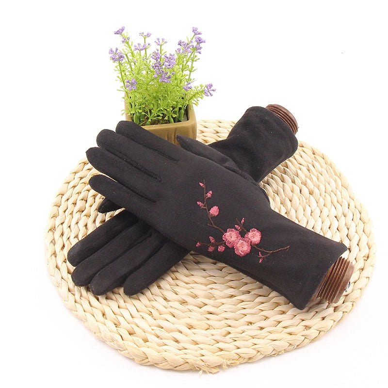 Années 40 Gants Hiver Rétro Multicolores - Ma Penderie Vintage