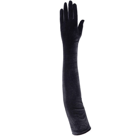 Années 50 Gants Longs Velours Glamour - Ma Penderie Vintage