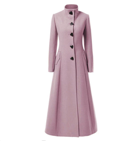 Années 60 Manteau Long Rétro Jackie O - Ma Penderie Vintage