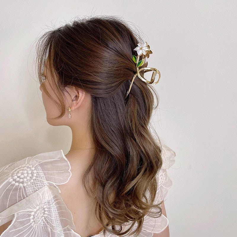 Années 40 Pince À Cheveux La Fleur Rétro - Ma Penderie Vintage