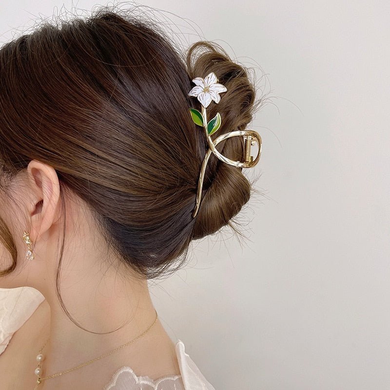 Années 40 Pince À Cheveux La Fleur Rétro - Ma Penderie Vintage