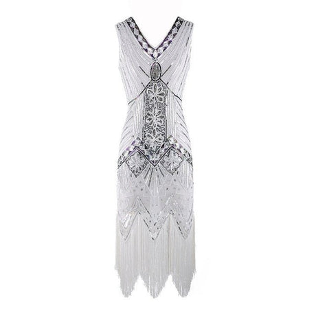 Années 20 Robe de Soir Sequin Rétro Gatsby Le Magnifique - Ma Penderie Vintage