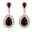 Années 50 Boucles d'oreilles Soirée En Strass - Ma Penderie Vintage