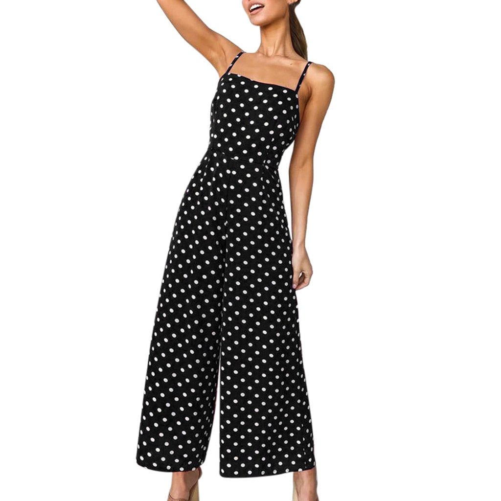 Années 60 Combinaison Rétro Bardot À Pois - Ma Penderie Vintage