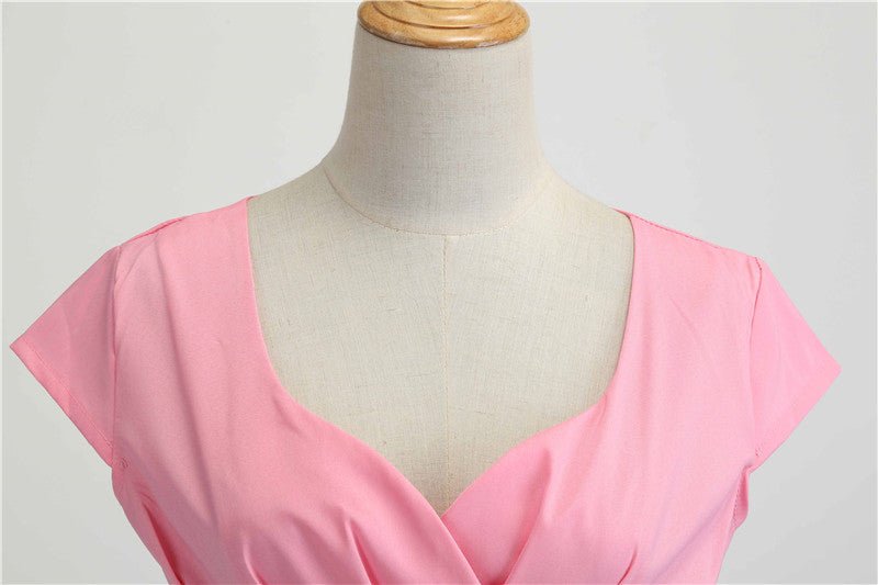 Années 50 Robe Évasée Mancheron Dolly - Ma Penderie Vintage