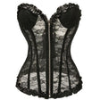 Années 60 Corset Rétro Dentelle Florale Pin Up - Ma Penderie Vintage