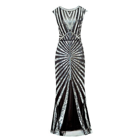 Années 20 Gatsby Illusion Robe De Soirée - Ma Penderie Vintage