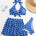 Années 60 Maillot De Bain 3 Pièces Pois Pin Up - Ma Penderie Vintage