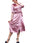 Années 40 Robe Portefeuille Velours Romantique - Ma Penderie Vintage