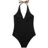 <tc>1980's</tc> Printed One Piece Swimsuit