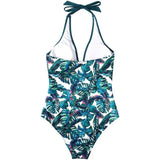 <tc>1980's</tc> Printed One Piece Swimsuit