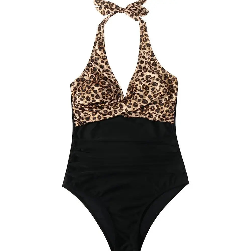 <tc>1980's</tc> Printed One Piece Swimsuit