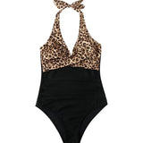 <tc>1980's</tc> Printed One Piece Swimsuit