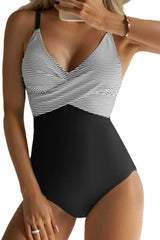 <tc>1980's</tc> Printed One Piece Swimsuit