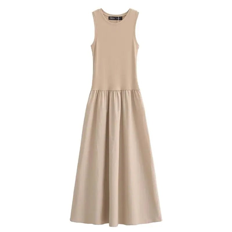 Dresses Summer Women's 2025 New Chic Slim Simple Elegant Holiday Dress Street Women's Comfortable Youth Dress - Ma Penderie Vintage