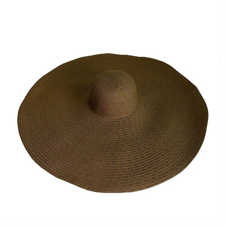 Années 70 Grand Chapeau de Paille Bohème - Ma Penderie Vintage
