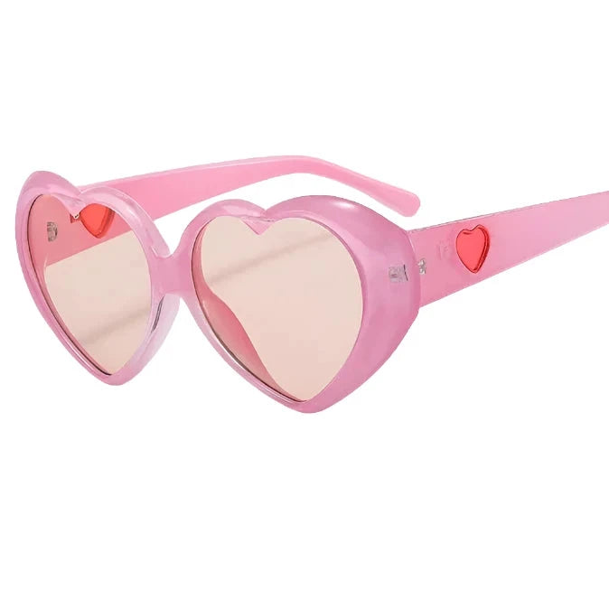 Années 70 Lunettes De Soleil Cœur Rétro Lolita - Ma Penderie Vintage