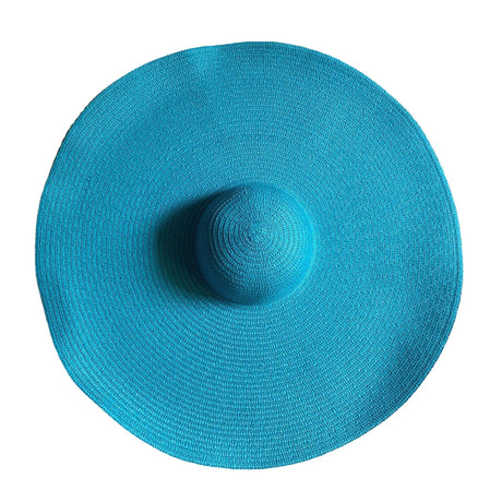 Années 70 Grand Chapeau de Paille Bohème - Ma Penderie Vintage