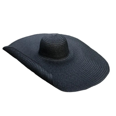 Années 70 Grand Chapeau de Paille Bohème - Ma Penderie Vintage