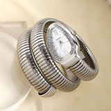 Années 80 Montre Bracelet Triple Serpent - Ma Penderie Vintage