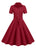 Années 50 Robe de Jour Évasée Vintage Manches Courtes - Ma Penderie Vintage
