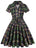 Années 40 Robe Swing À Carreaux Rétro - Ma Penderie Vintage