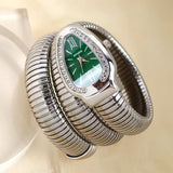 Années 80 Montre Bracelet Triple Serpent - Ma Penderie Vintage