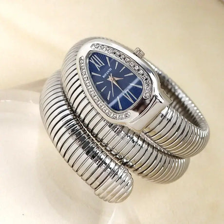 Ma Penderie Vintage - Années 80 Montre Bracelet Triple Serpent