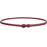 Années 40 Ceinture Fine En Cuir Rétro - Ma Penderie Vintage