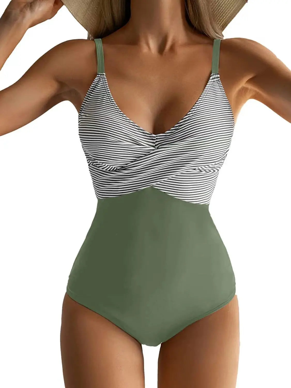 <tc>1980's</tc> Printed One Piece Swimsuit