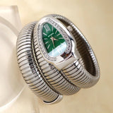 Années 80 Montre Bracelet Triple Serpent - Ma Penderie Vintage