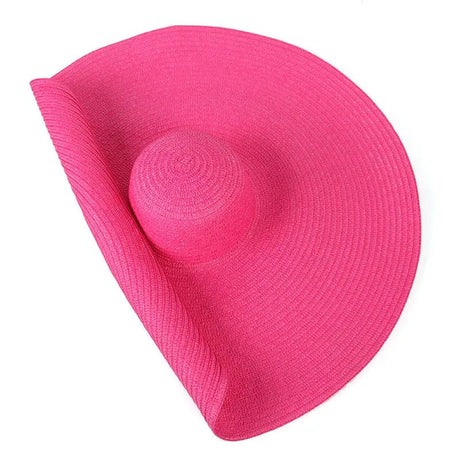 Années 70 Grand Chapeau de Paille Bohème - Ma Penderie Vintage