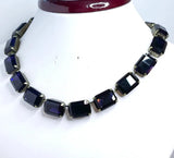 <tc>Años 50</tc> Collar retro con diamantes de imitación <tc>M</tc>onaco