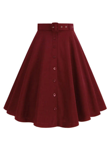 Années 60 Jupe Évasée Vintage Mary - jane - Ma Penderie Vintage